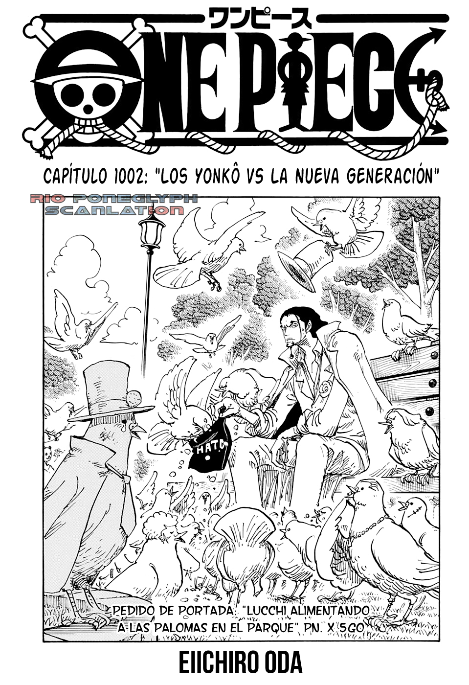 One Piece capítulo 1002 - página 1