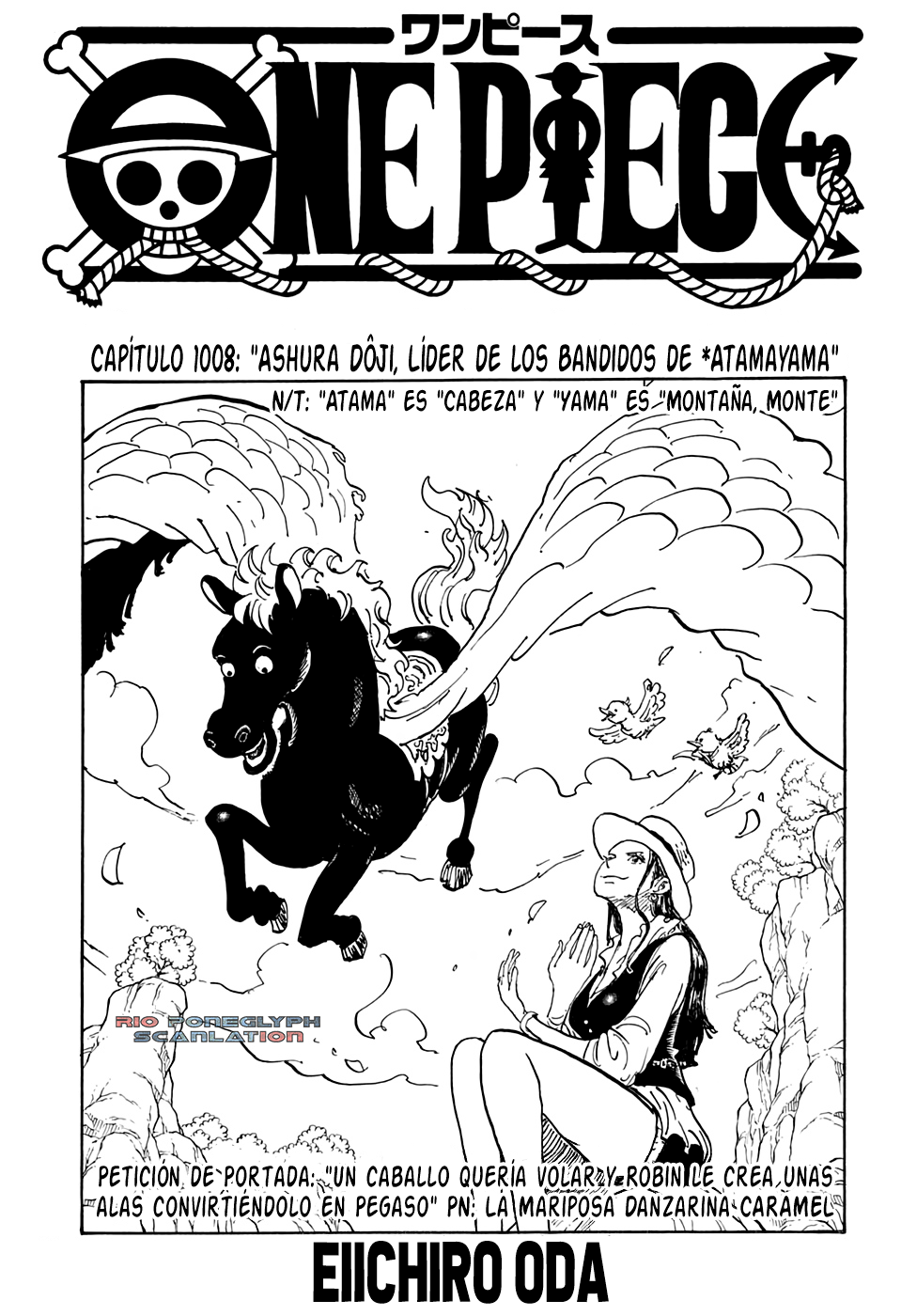 One Piece capítulo 1008 - página 1
