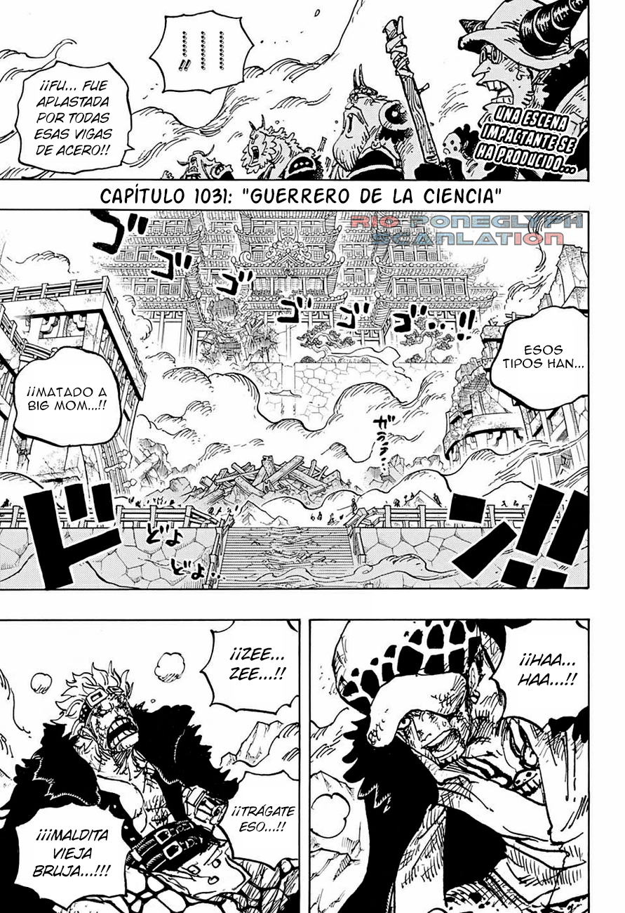 One Piece capítulo 1031 - página 2