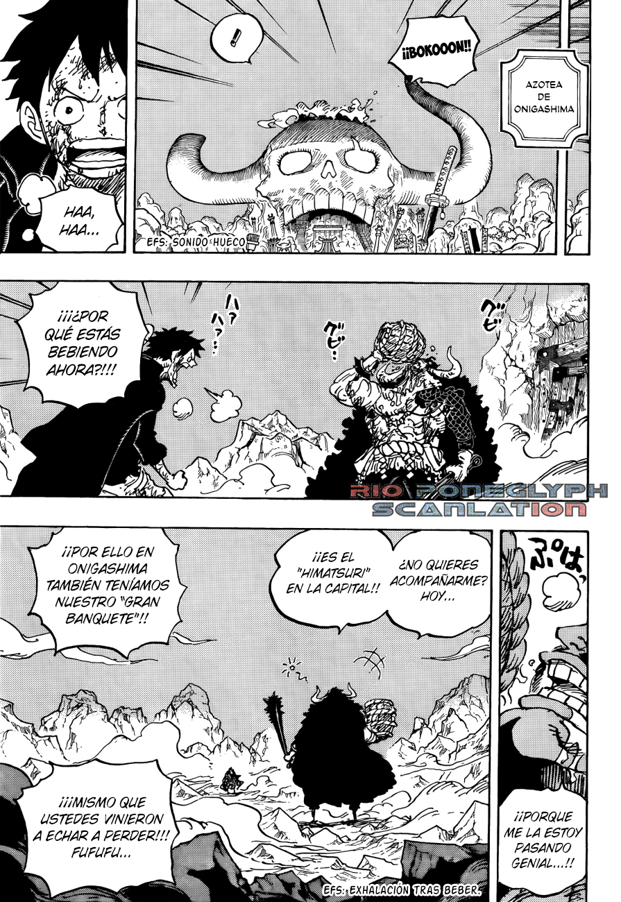 One Piece capítulo 1037 - página 3