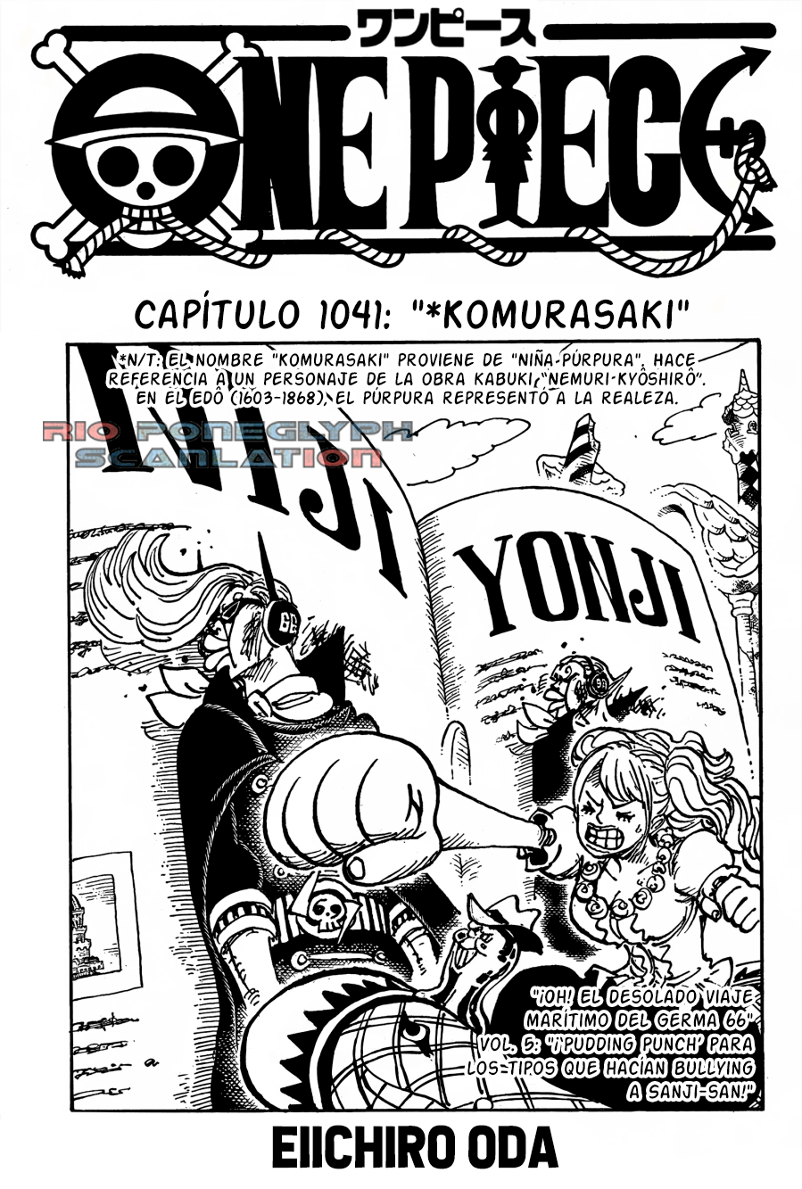 One Piece capítulo 1041 - página 1