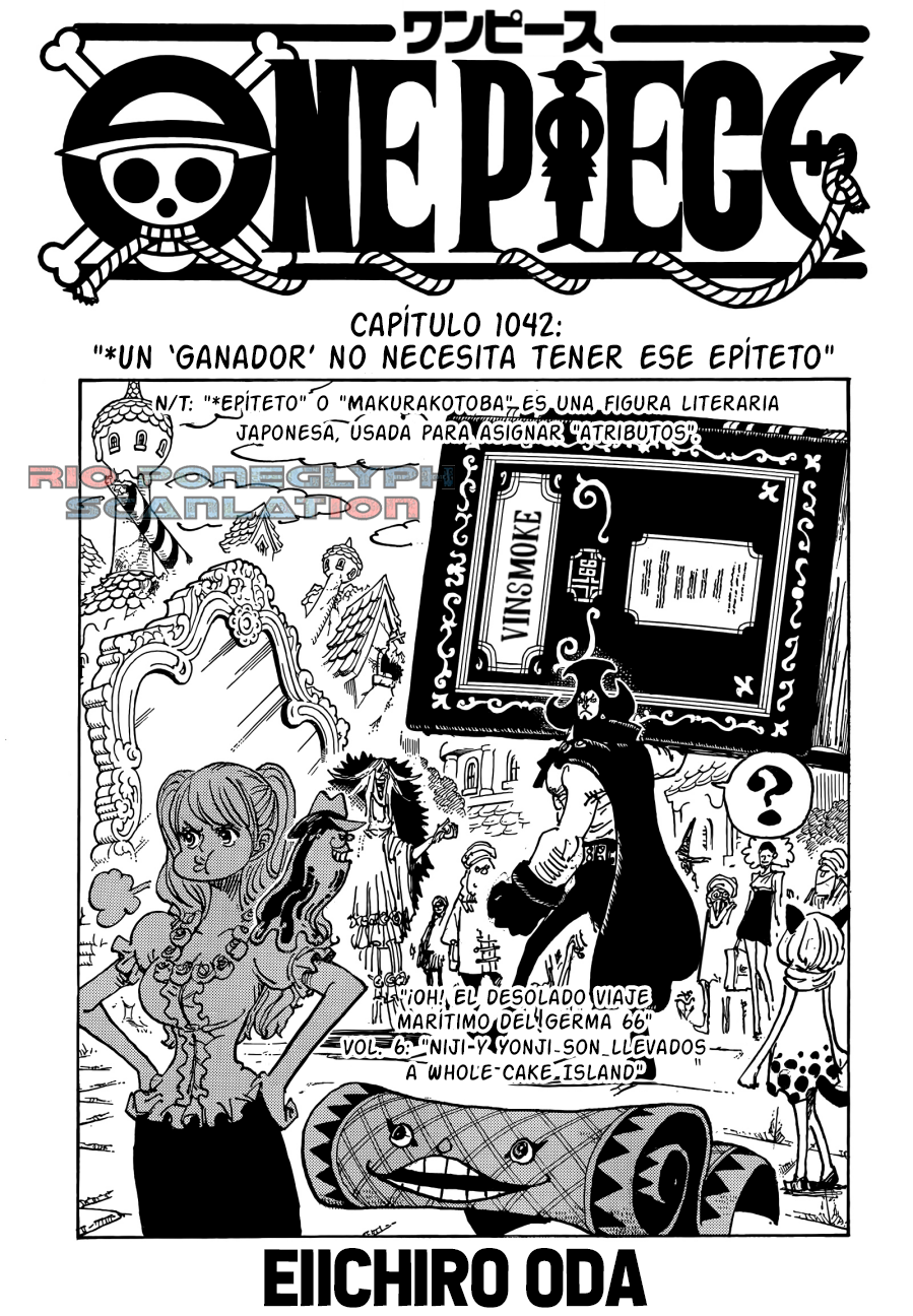 One Piece capítulo 1042 - página 1