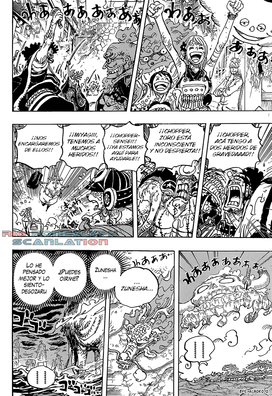 One Piece capítulo 1050 - página 8