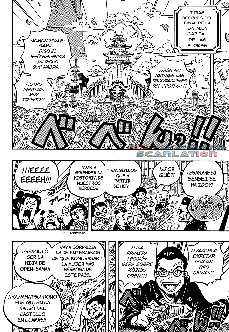 One Piece capítulo 1052 - página 6