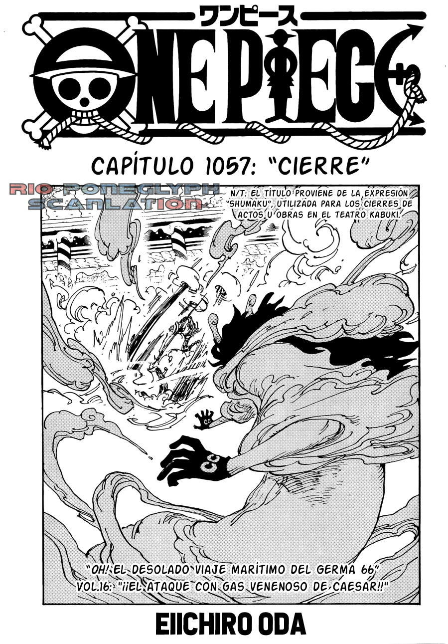One Piece capítulo 1057 - página 1
