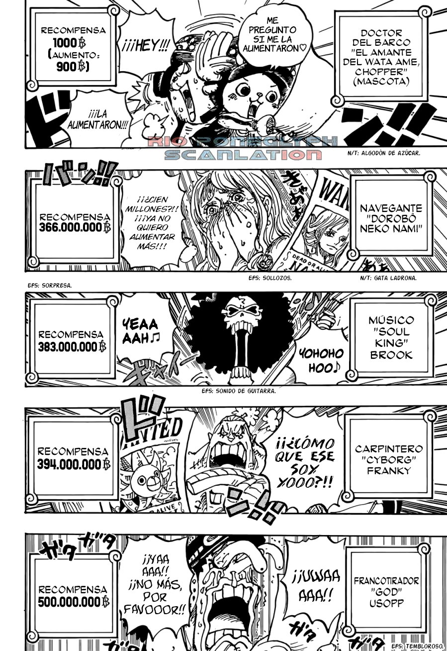 One Piece capítulo 1058 - página 4