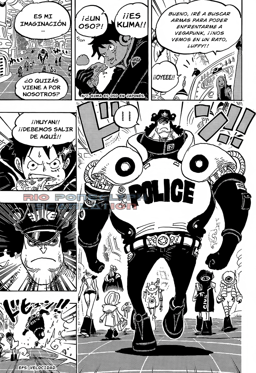 One Piece capítulo 1063 - página 5