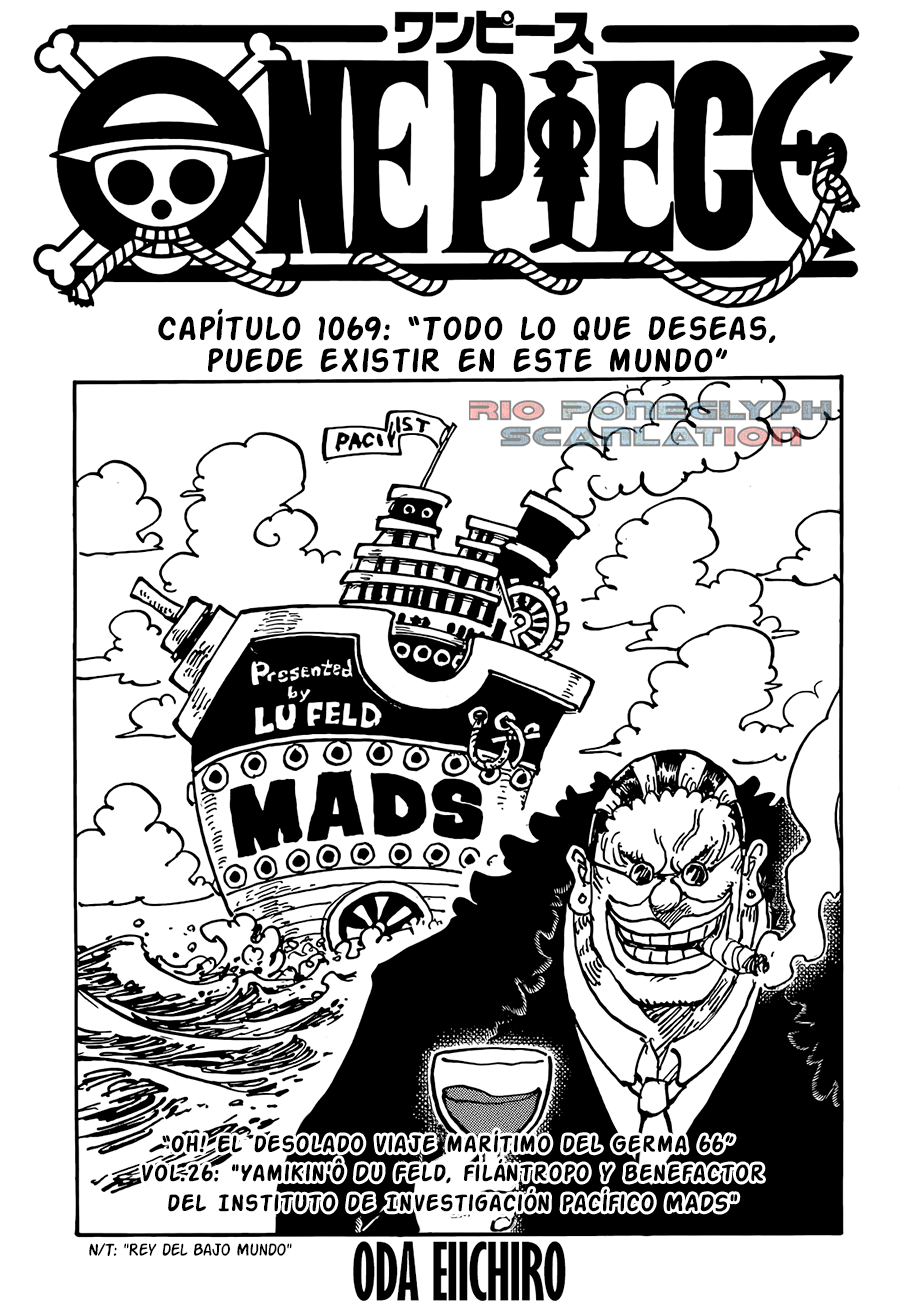 One Piece capítulo 1069 - página 1