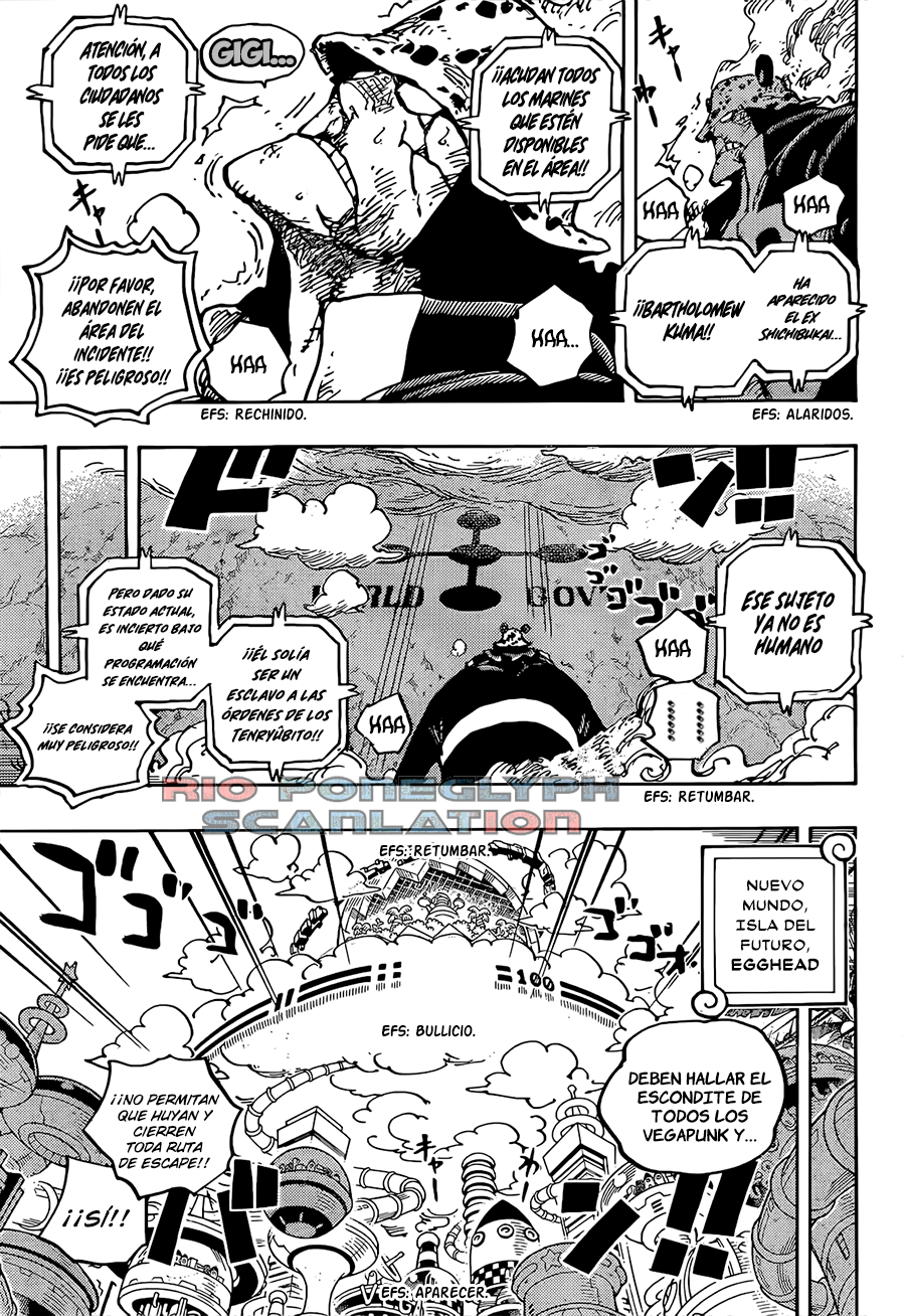 One Piece capítulo 1071 - página 4