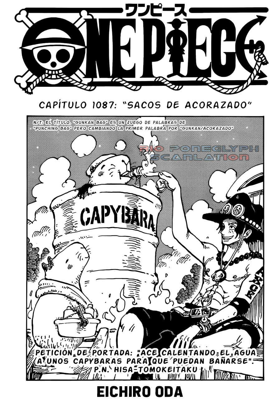One Piece capítulo 1087 - página 1