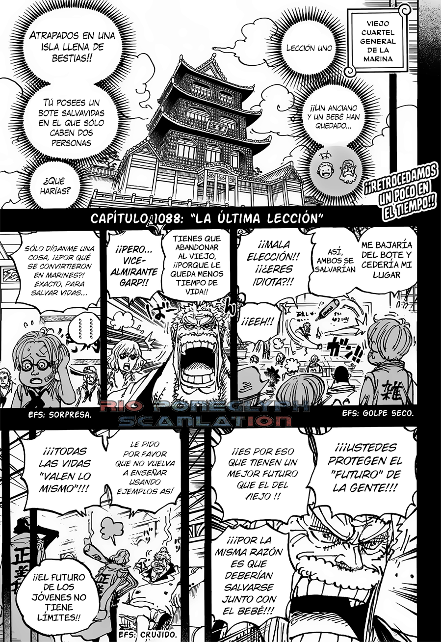 One Piece capítulo 1088 - página 3