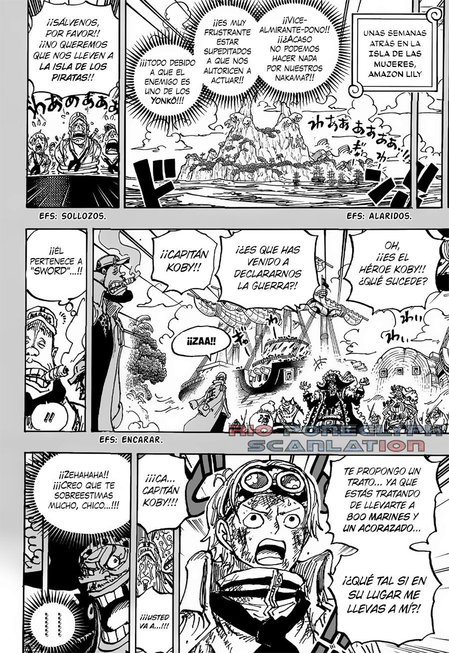 One Piece capítulo 1088 - página 4
