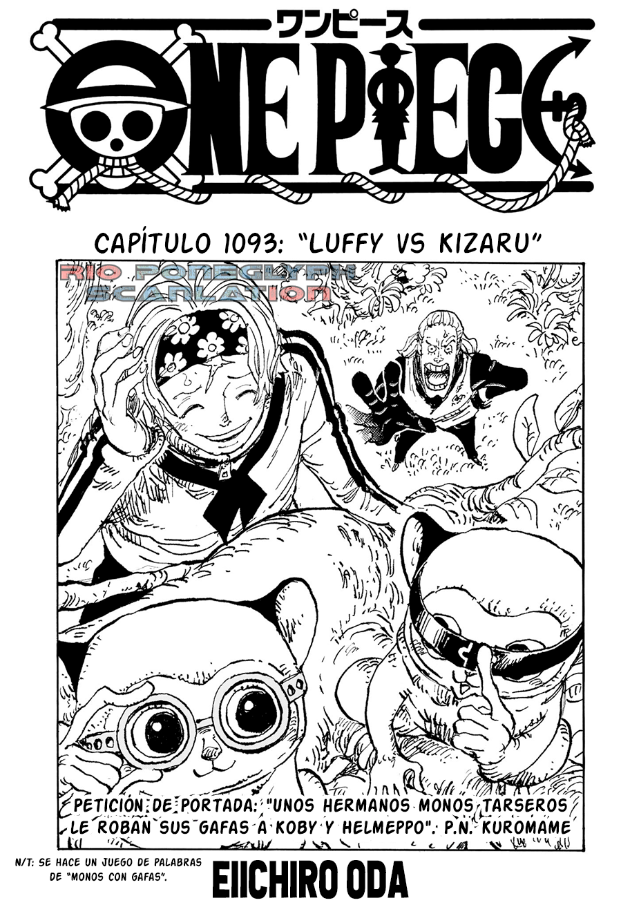 One Piece capítulo 1093 - página 1