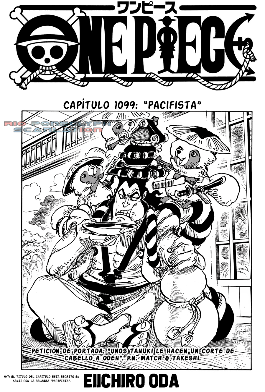 One Piece capítulo 1099 - página 1