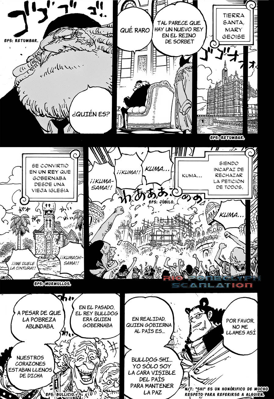 One Piece capítulo 1099 - página 4