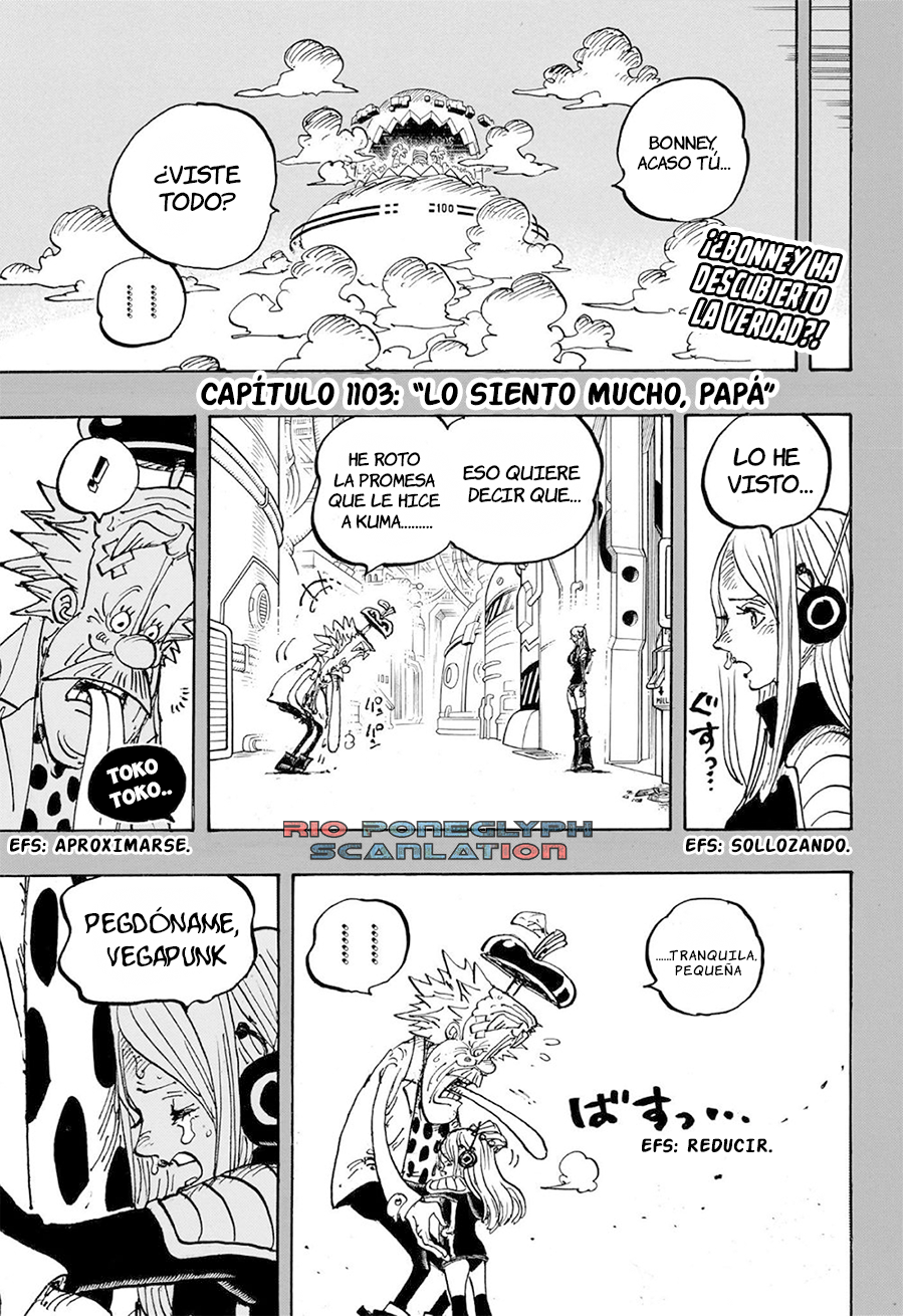 One Piece capítulo 1103 - página 2