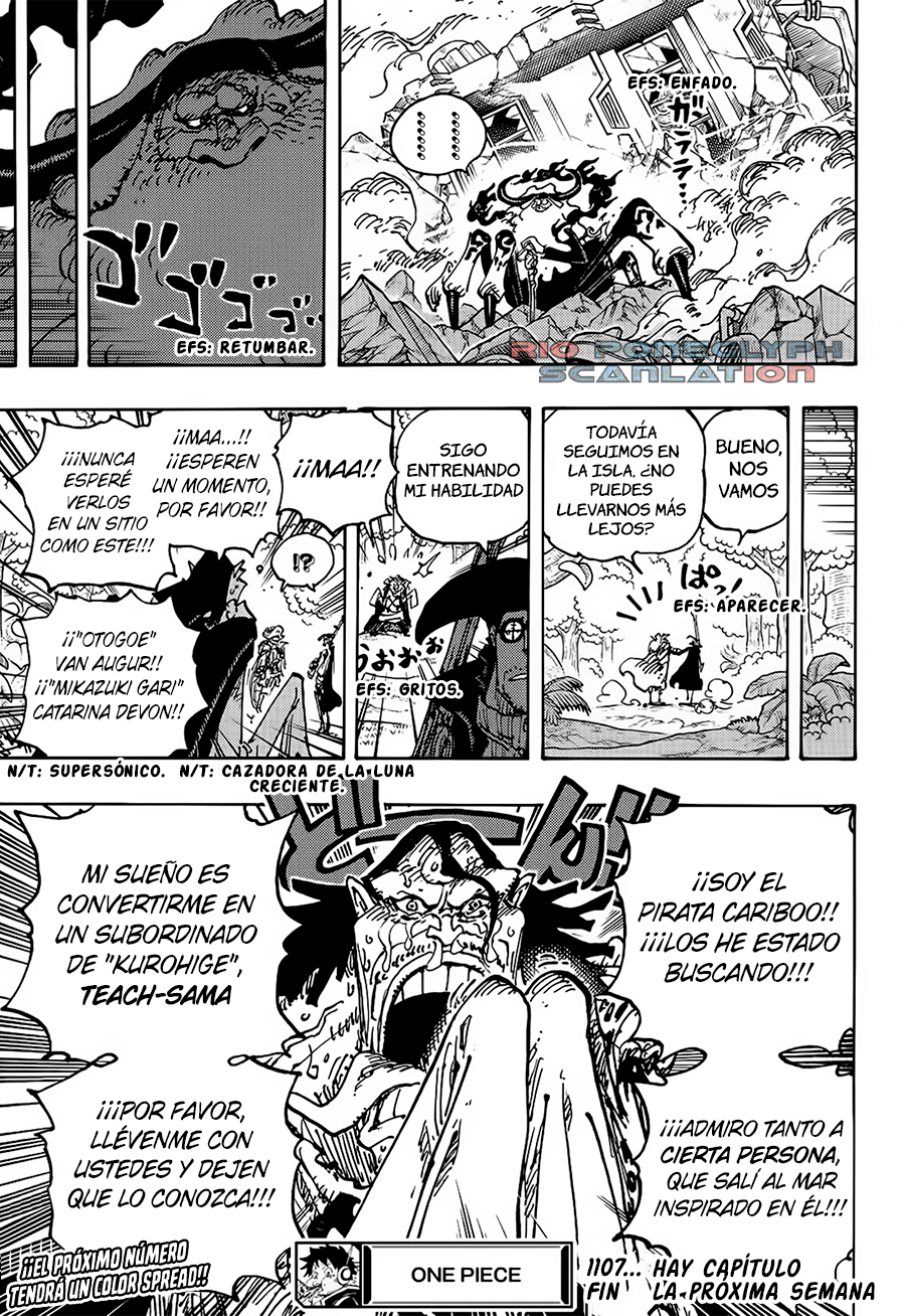 One Piece capítulo 1107 - página 15