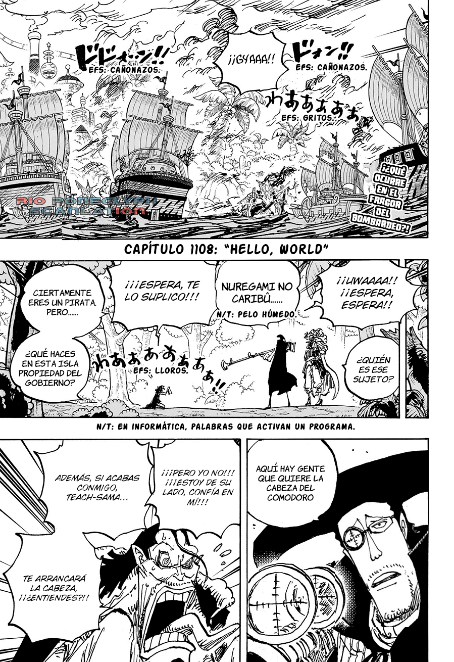 One Piece capítulo 1108 - página 2