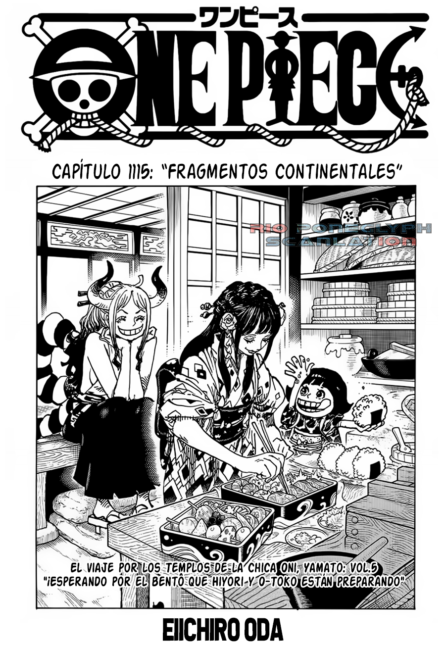 One Piece capítulo 1115 - página 1