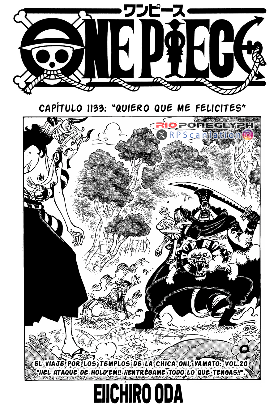 One Piece capítulo 1133 - página 1