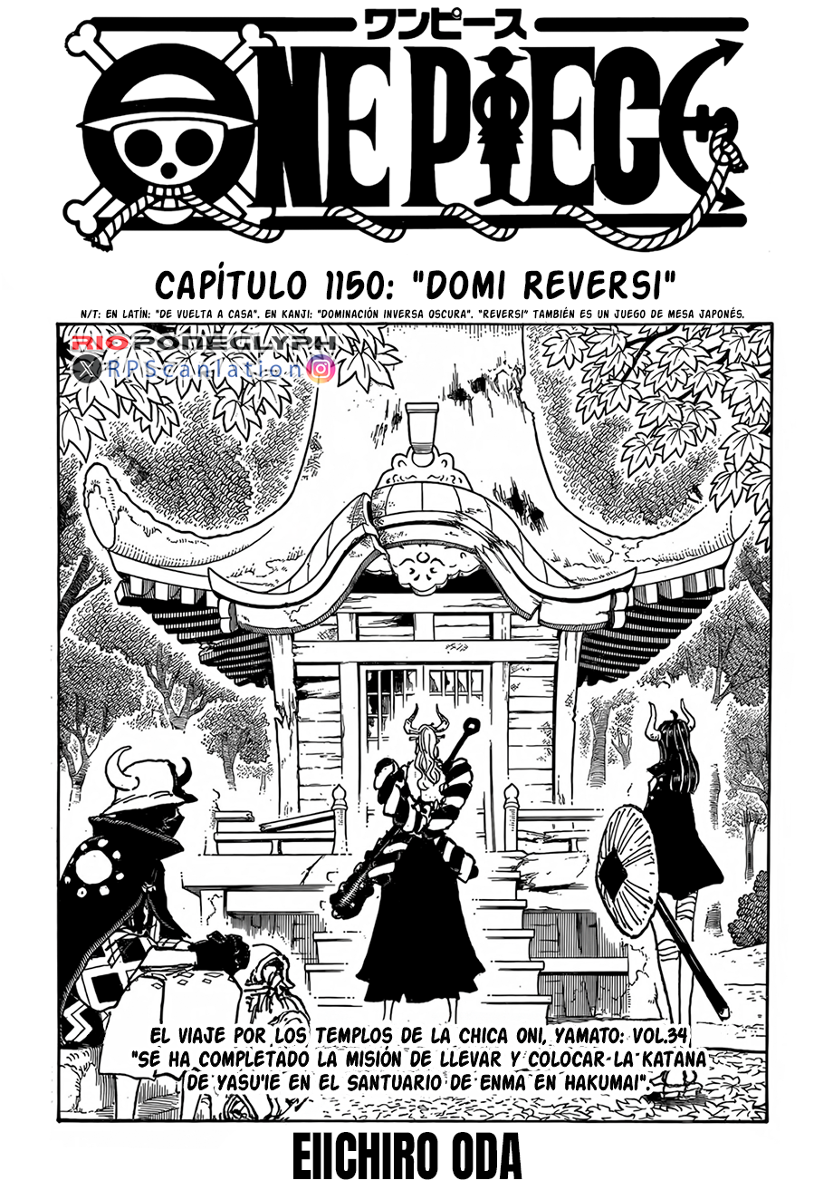 One Piece capítulo 1150 - página 1